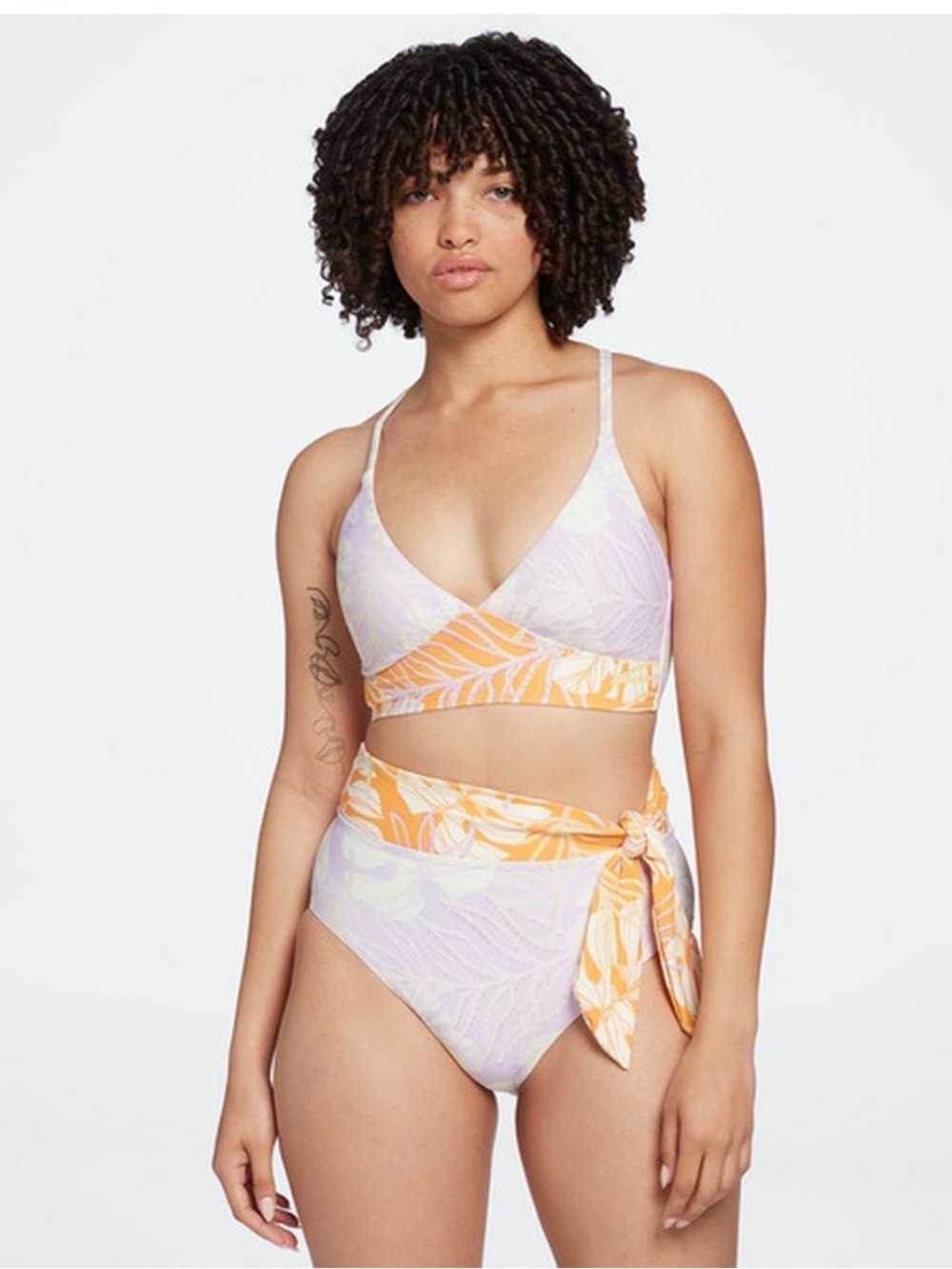 Calia by Carrie Underwood womens bikini top  size small